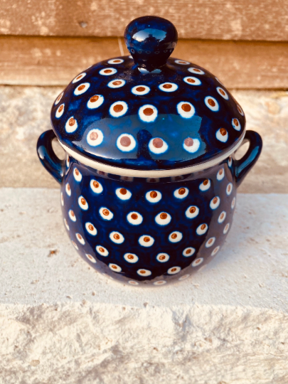 Boleslawiec Handmade Pottery Jar